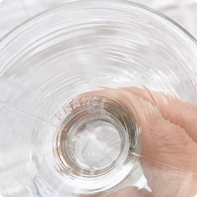 フランス直輸入フルーツ柄のガラスデザート皿