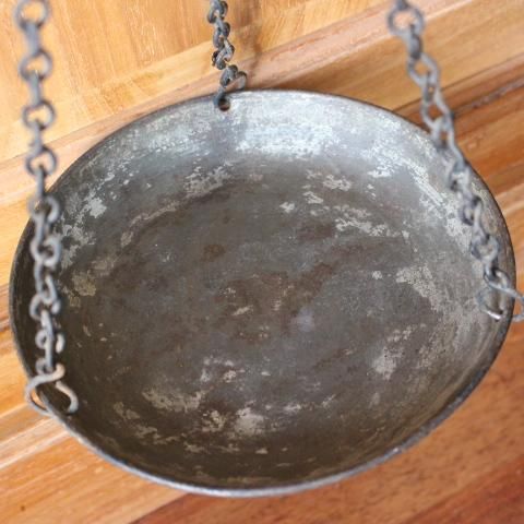 フランス製アンティークJAPYのシャビーな天秤