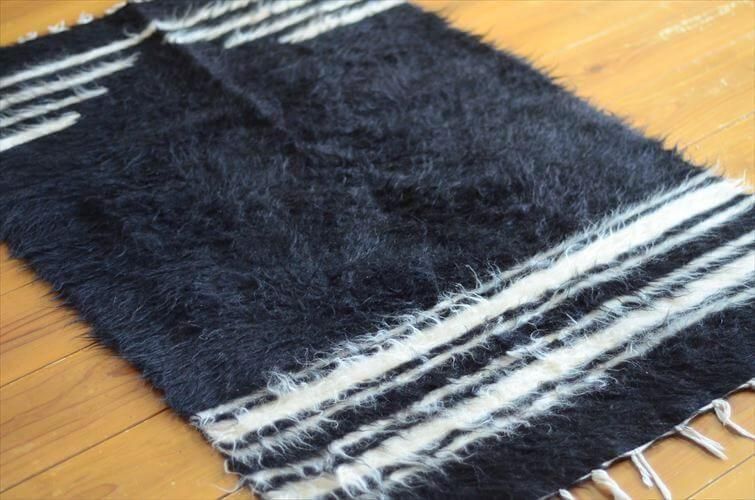 トルコ ヴィンテージラグ971 超大判 レア 人気柄 紋章 カーキグリーン トルコ ヴィンテージラグ971 超大判 レア 人気柄 紋章 カーキ