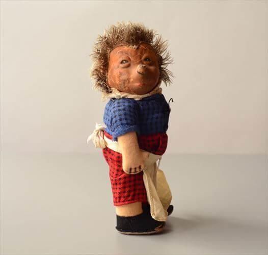 ドイツ製アンティークハリネズミぬいぐるみ 希少な一点物