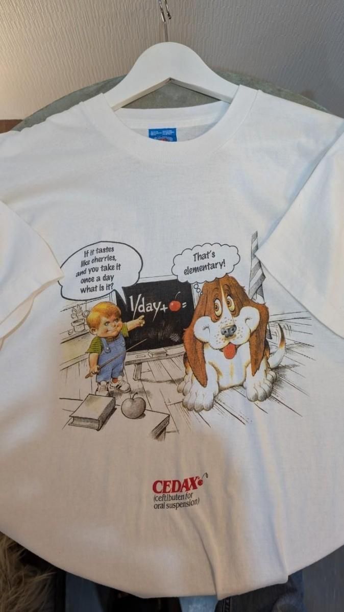 ヴィンテージUSA製 可愛い犬プリントTシャツXLサイズ