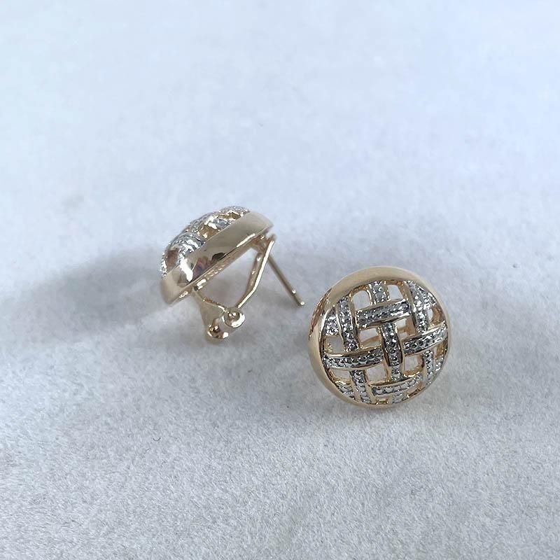 ピアス ヴィンテージアクセサリー 丸・半球型 ゴールドシルバー