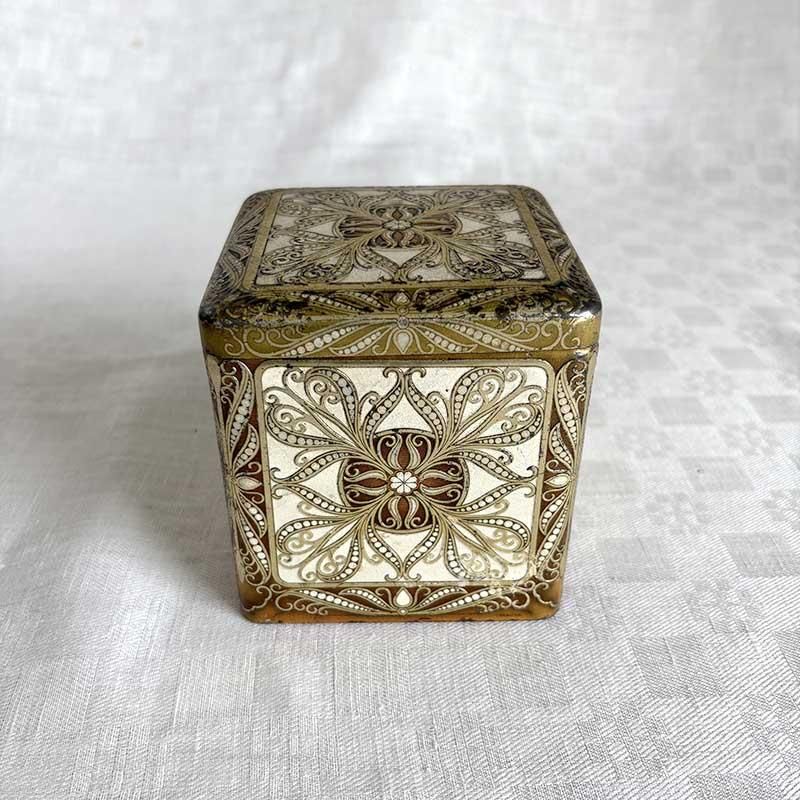 お茶の缶　描金 アンティーク お茶の缶 描金 アンティーク - メルカリ