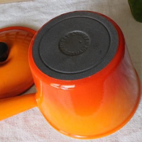 ルクルーゼ　ピーコック　オレンジ　ウィンザーポッド ルクルーゼピーコックオレンジウィンザーポッド