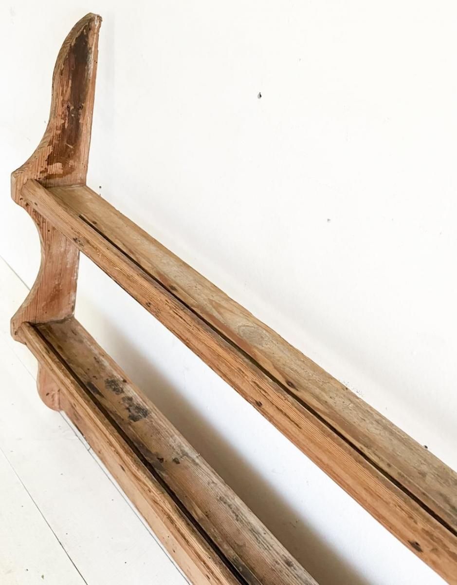 ☆値下げ☆　フランスアンティーク　壁掛けの木製シェルフ 2025年最新】フランスアンティ シェルフの人気アイテム - メルカリ