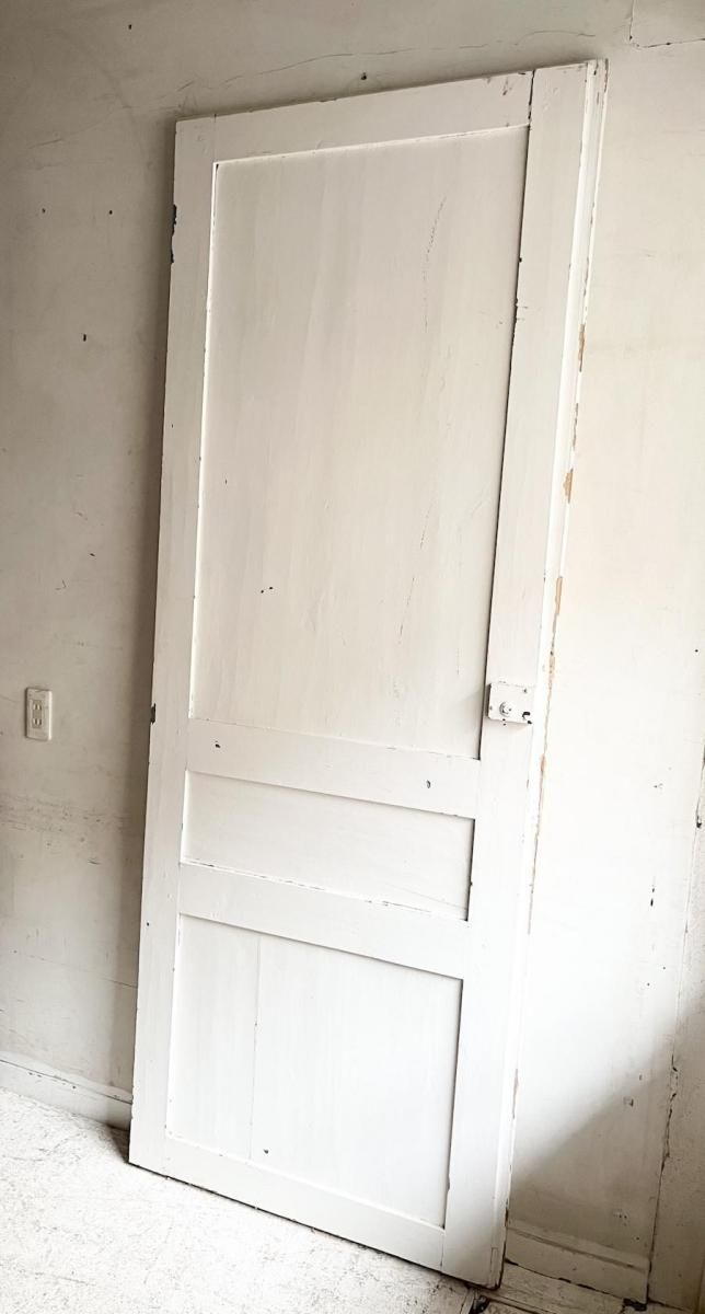 フランス製アンティーク、美しいパイン材のドア