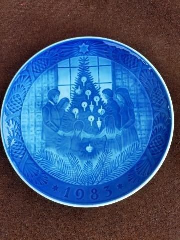 1983年限定ロイヤルコペンハーゲンイヤープレート