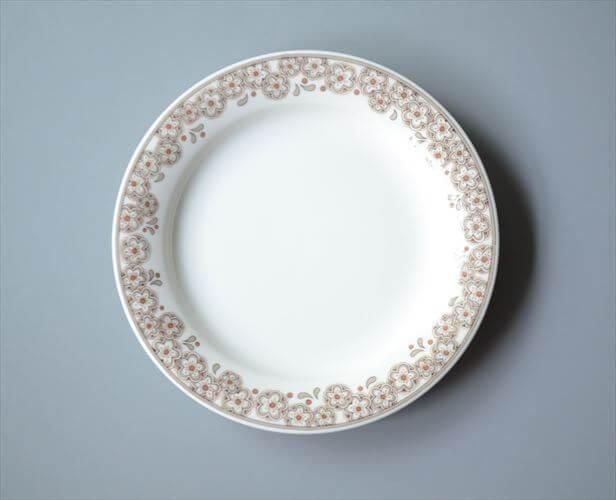 アンティーク陶板　フィンランド ヴィンテージフィンランド製陶器プレート 魅力溢れる花模様