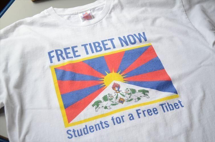  USA 00's Free Tibet ٥åȲå T sizeL ۥ磻  ǥ ơ _250625 if1000