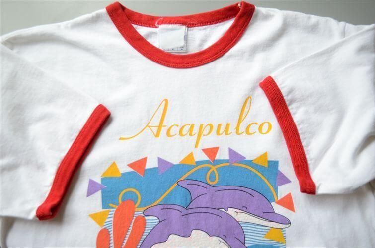 90年代ヴィンテージ 人気のイルカモチーフTシャツ