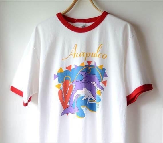 90's ơ 襤륫ΥȥT sizeM ۥ磻ȣå Acapulco٥˥  ǥ _250625 if1001