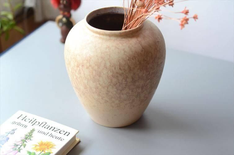 ɥ ơ Scheurich Fat Lava Vase  ִ եåȥС ߥåɥ꡼ ե١ ƥ_250617 ig4515