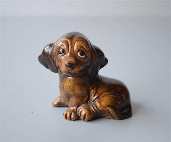 【美品】犬　ダックスフンド　陶器　置物　インテリア　工芸品　美術品　A3271 楽天市場】置物 ミニチュア ダックスフンド 犬 陶器 クラシック