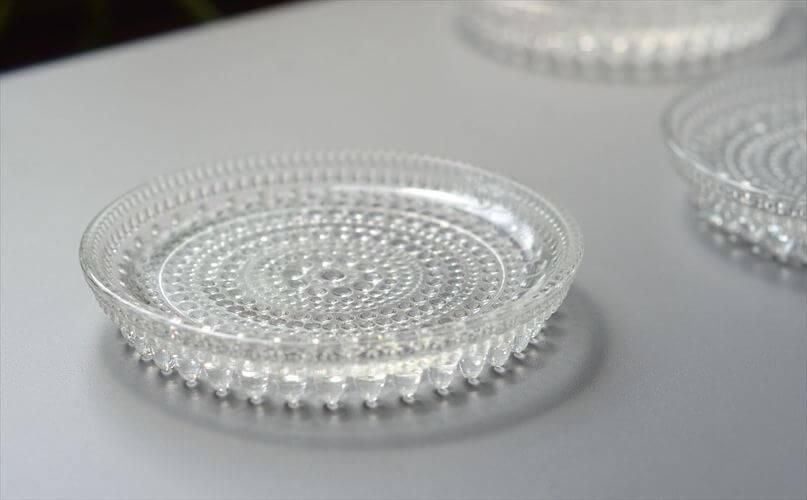  Nuutajarvi ̡ Arabia ơ ƥإ 饹Ʀ 8.5cm ߥ˥ץ졼 Kastehelmi Oiva Toikka ̲_270703 it3868