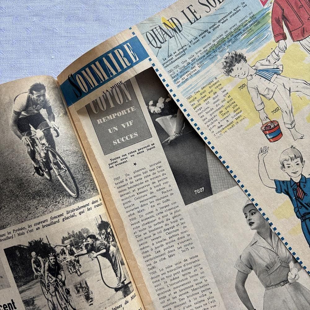 【希少】50年代フランスのコミック誌　BIBI FRICOTIN 希少】50年代フランスのコミック誌 BIBI FRICOTIN 希少】50年代