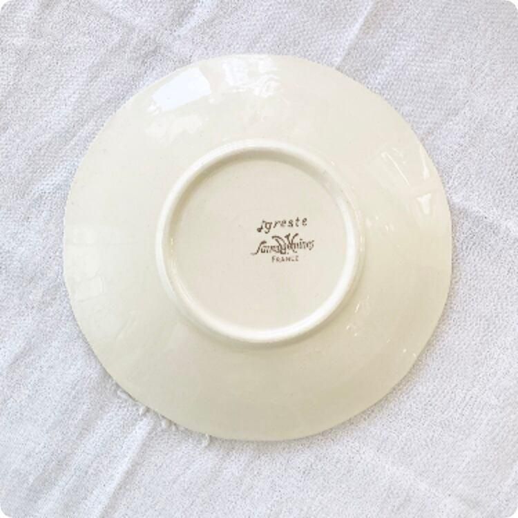 レア✨ サルグミンヌ　アグレスト　フランスアンティーク　長方形 アンティーク プレート アグレスト 皿 フランス サルグミンヌ製