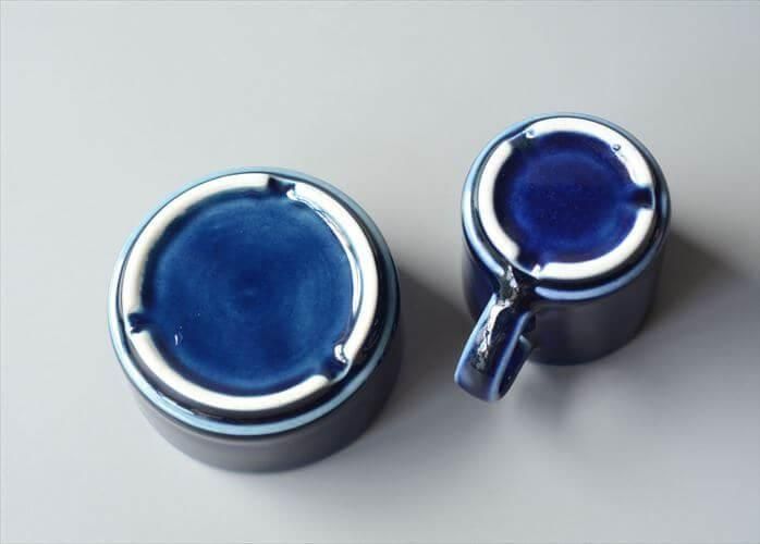 北欧食器 ARABIA Kievari シュガーボウルとクリーマーセット