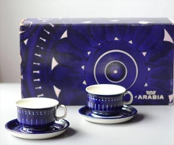 【美品】アラビア バレンシア プレート 17cm ARABIA Valencia ARABIA Valencia (アラビア/バレンシア) プレート17cm【D