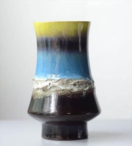 ɥ ơ Strehla Fat Lava Vase ƫβ ִ ޤ ߥåɥ꡼ ե١ ƥ_250714 ig4545