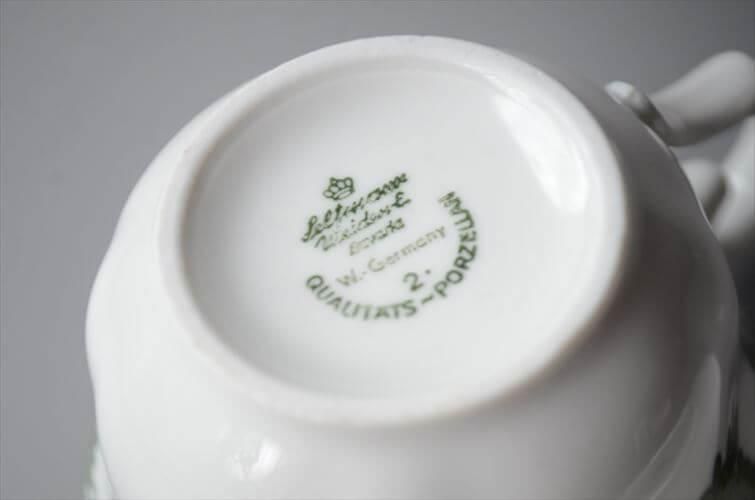 西ドイツ製Seltmann Weiden陶器カップ＆ソーサー