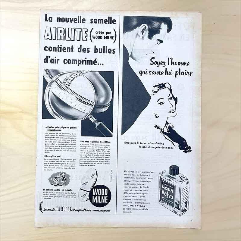ơ PARIS MATCH1953ǯ˥Υ4P VICHY ¢ˤʤɡ 19PSd11-8