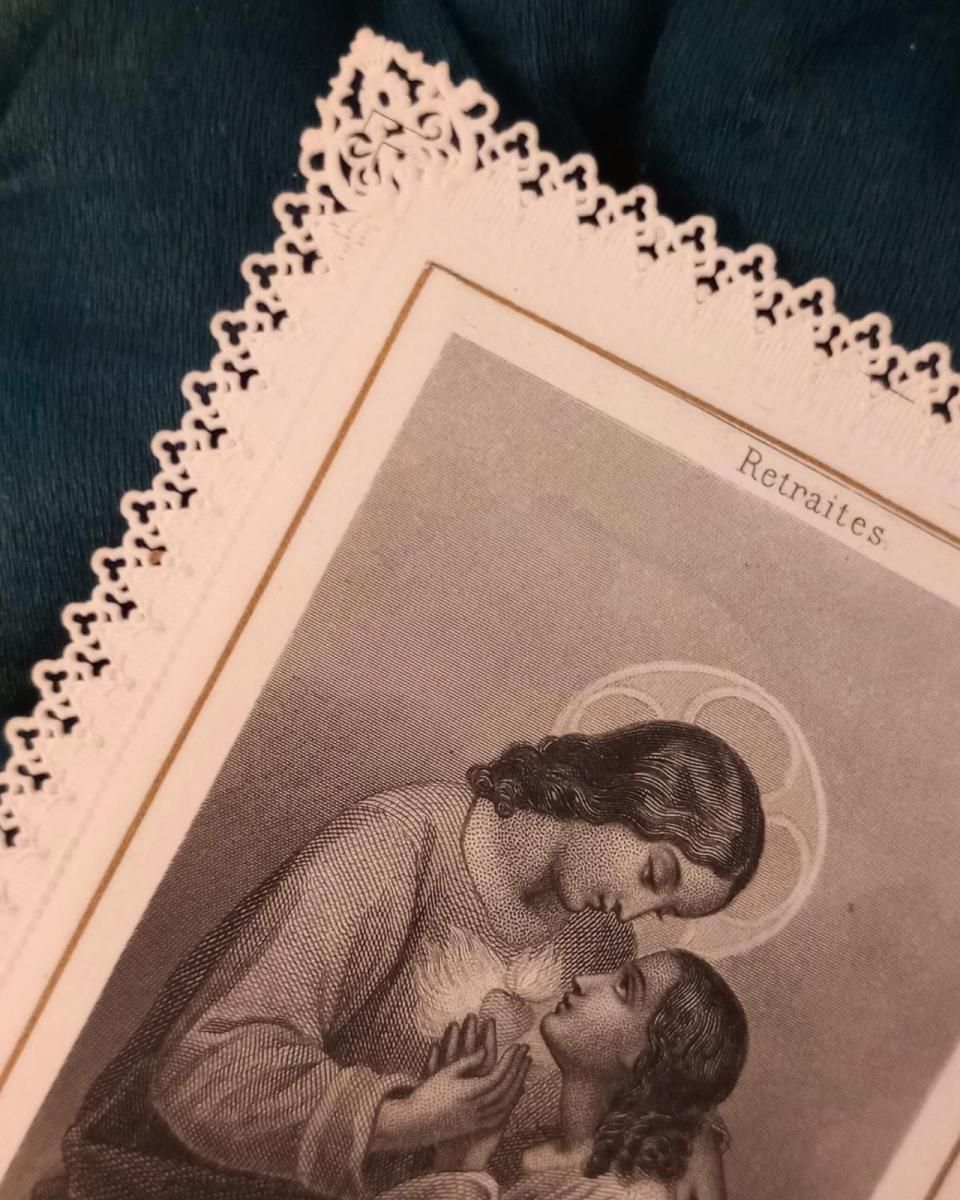 フランスアンティーク額装♡少女 西洋骨董屋ベルエポック フランス