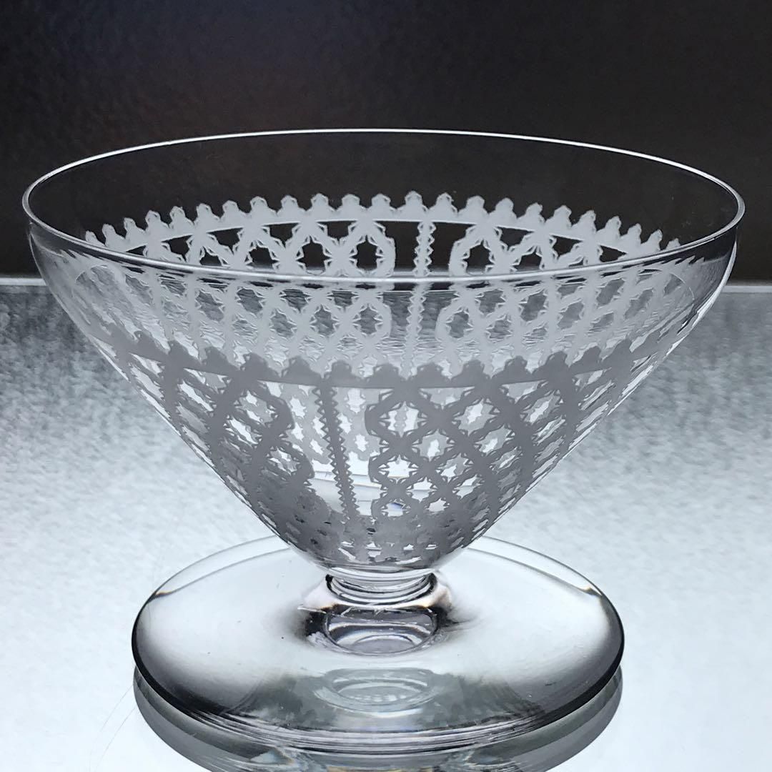 【希少】オールドバカラ ISIGNY シャンパンクープ H:13cm 希少】オールドバカラ ISIGNY シャンパンクープ H:13cm 希少】オールド