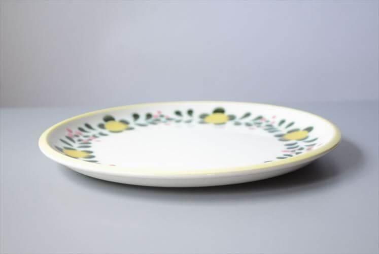 ベルギーBoch プレート ベルギー製ヴィンテージBOCH メヌエットプレート20.5cm