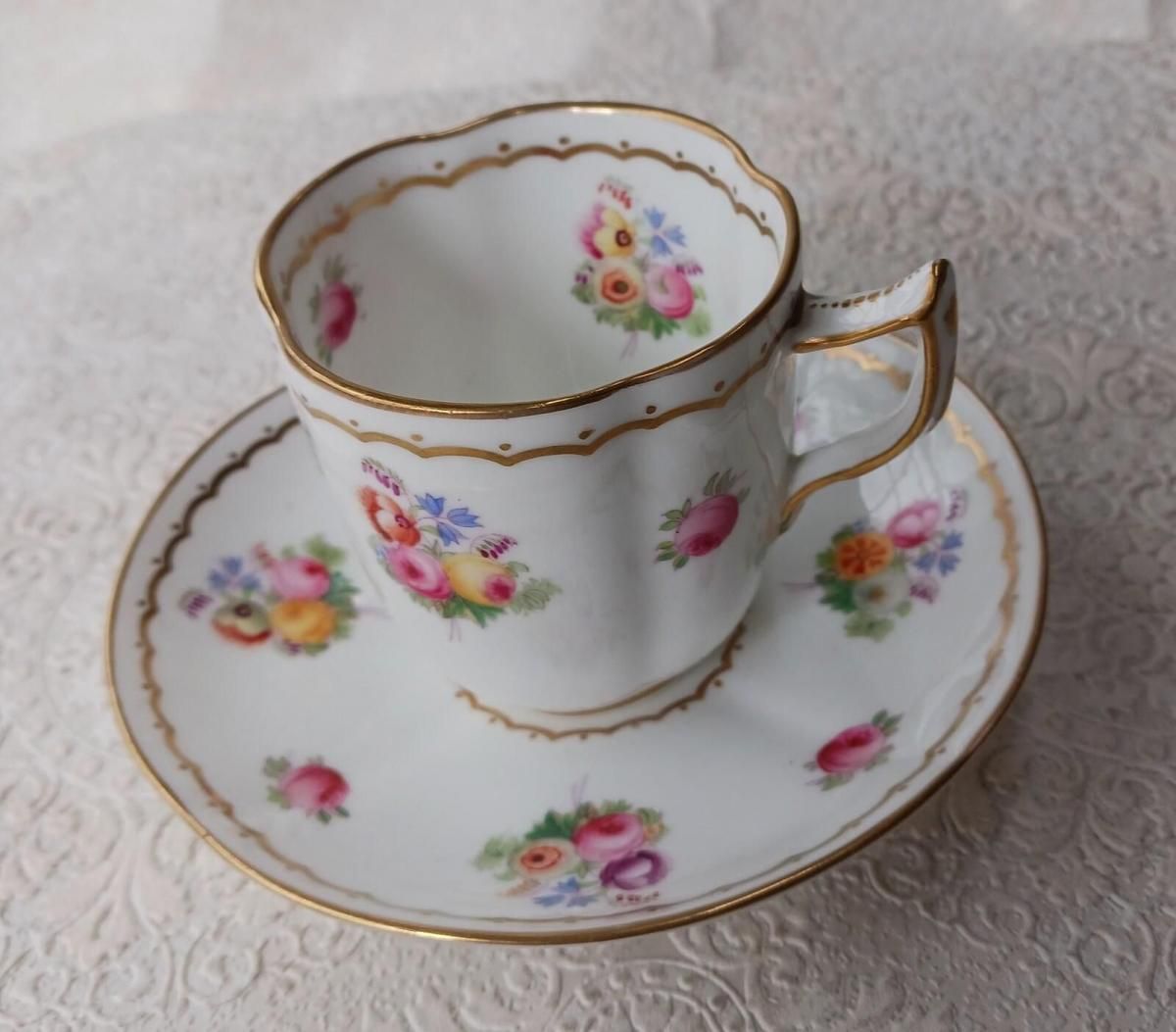 一点もの 芸術 1833年 英国 スポード コープランド カップ&ソーサー 一点もの 芸術 1833年 英国 スポード コープランド カップ&ソーサー