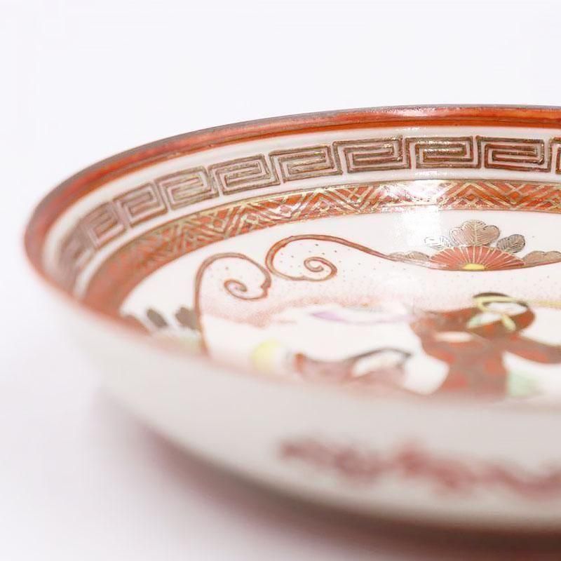 大正時代の九谷焼小皿 菓子皿でおもてなし