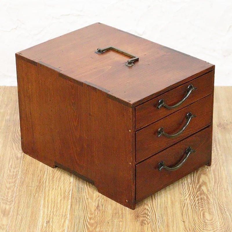 大正時代の骨董 ミニ引出し 小物入れ 日本製アンティーク