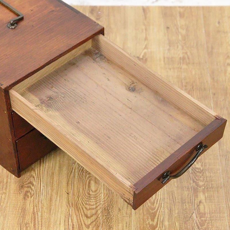 大正時代の骨董 ミニ引出し 小物入れ 日本製アンティーク