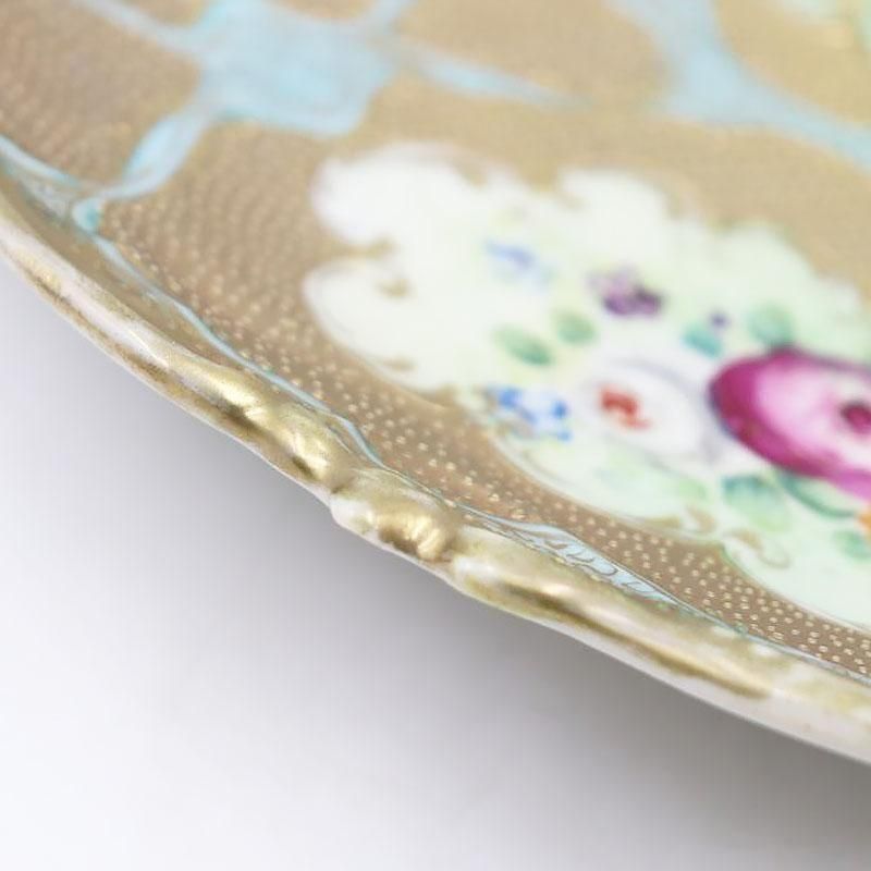 Noritake ノリタケ 海外輸出向け ハンドペイント 絵皿 手描き オールドノリタケ NORITAKE 飾り皿 絵皿 カラフル