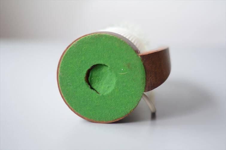 ヴィンテージデスクランプ ドイツ製チークxガラス60-70年代