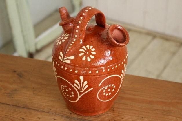 フランスアンティークキッチン雑貨 オリーブオイルポットの魅力