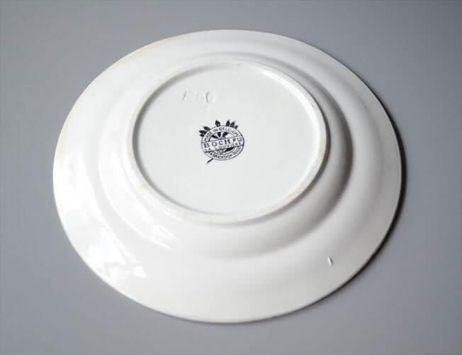 1920～30年代ベルギー製ヴィンテージBOCH D.2082 vogel 17.5cmプレート