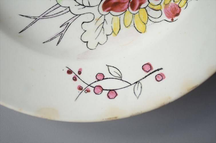 ベルギーアンティーク BFK dordrecht 深皿 4枚セット プレート ベルギーアンティーク BFK dordrecht 深皿 4枚セット プレート