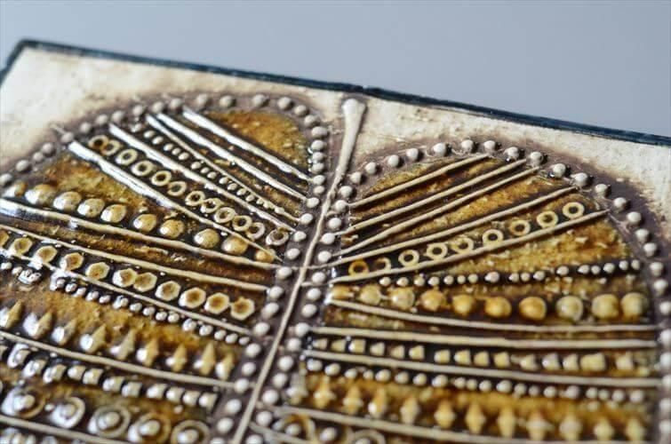 リサラーソン UNIK BLAD 陶板 Lisa Larson 北欧アンティーク