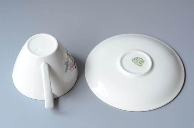 ベルギー製ヴィンテージBOCH Miamiカップ&ソーサー磁器陶器