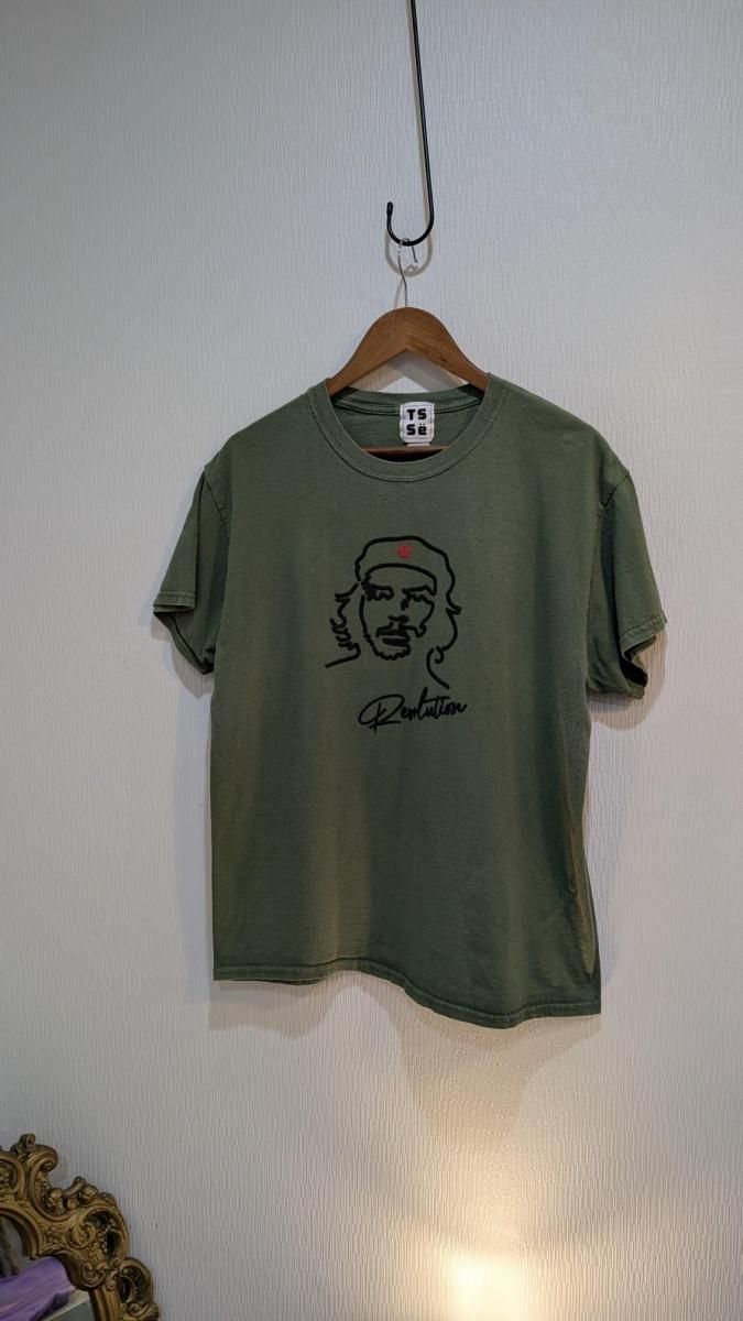 T*8様 sacal ゴンザレス　Tシャツ　カーキ　サイズ2 未使用品 sacai×Mark Gonzales 24AWGonz and Sacai T-Shirt バック