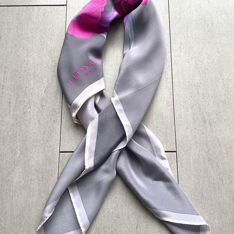 フランス製　シルク【LEONARD】ファージャケット　紫 フランス製 シルク【LEONARD】ファージャケット 紫 楽天市場