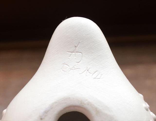 北欧アンティーク 陶器のかわいい小鳥4羽セット