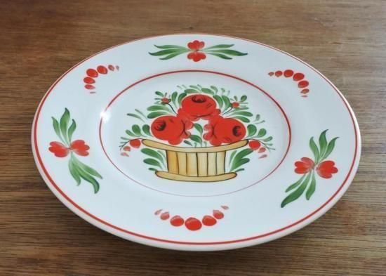 ハンガリー　カロチャ　刺繍　お皿　プレート ハンガリー カロチャ 刺繍 お皿 プレート ハンガリー刺繍