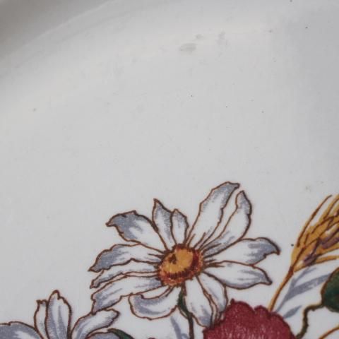 580 骨董 アンティーク 19世紀 絵皿 飾り皿 大振り イギリス フランス 580 骨董 アンティーク 19世紀 絵皿 飾り皿 大振り イギリス
