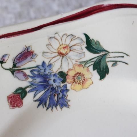 フランス アンティーク Sarreguemines