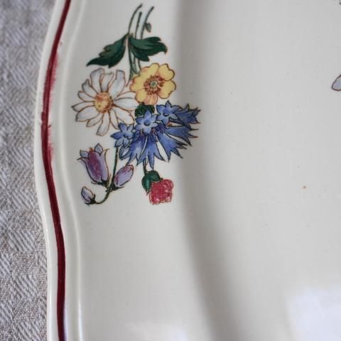 フランス アンティーク Sarreguemines