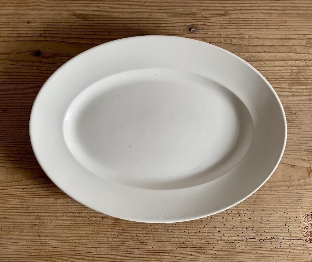 大皿 お皿 食器 昭和レトロ アンティーク ヴィンテージ 洋風 難あり ニッコーブルーカーネーション食器昭和レトロ花リムプレート小皿