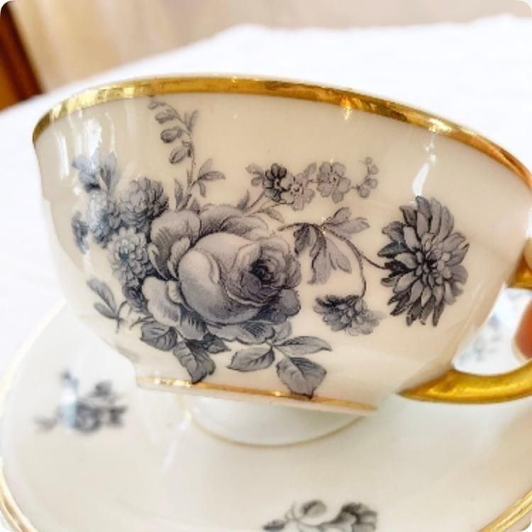 LAURE JAPY JARDIN リモージュ　カップソーサー＆プレート一式 Laure japy limoges - Etsy 日本