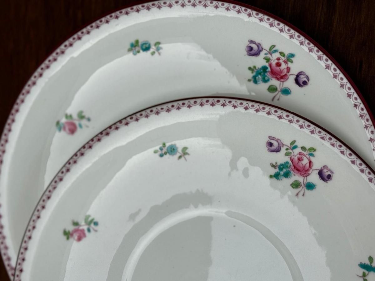 アンティーク ミッドウィンターセット 英国製ミッドセンチュリー食器セット、「キスメット」シリーズ