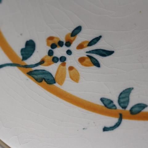 サルグミンヌ 蓋付きスープボウル アンティーク